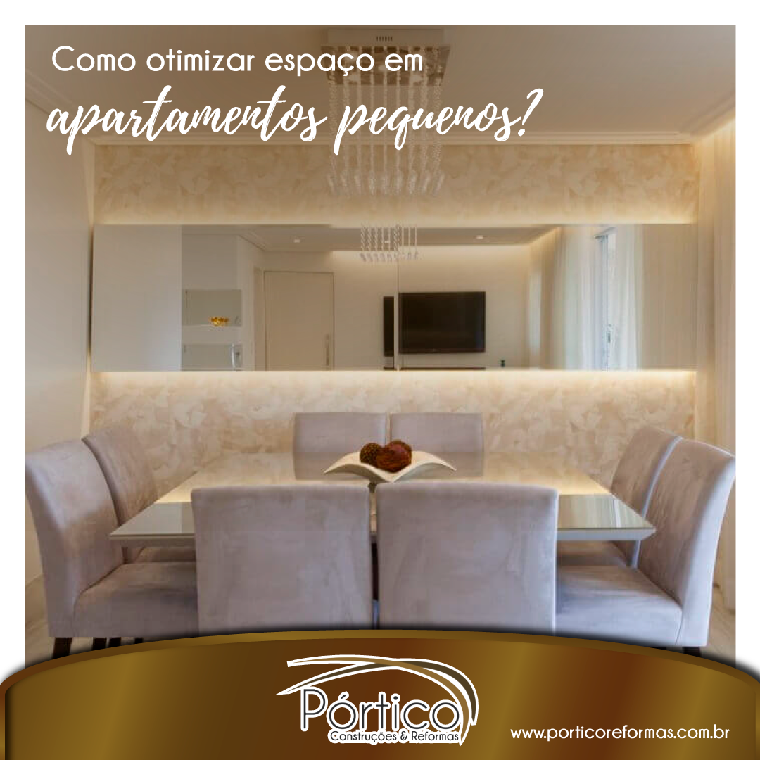 Como otimizar espaço em apartamentos pequenos?